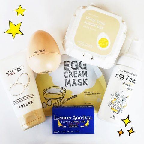 8 hottest `egg` skin care products in Korea