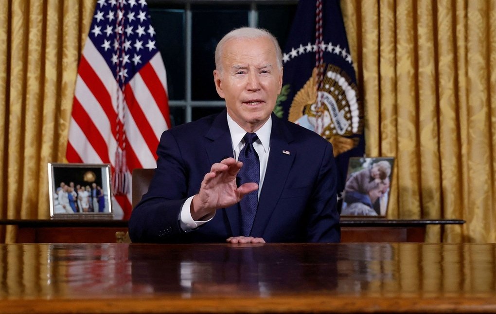 President Biden outlines how to resolve the Israeli-Palestinian conflict